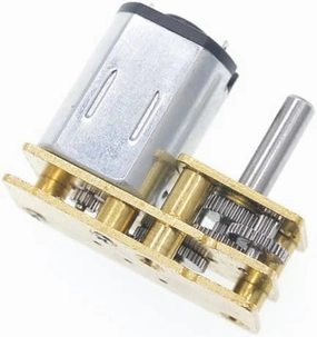 1024-N20 Geared Motor 3V 6V 12V Micro Flip Motor Metal Gear For Toys Robot Electronic Lock Smart Device - (Speed(RPM): 50, Voltage(V): 12V)
