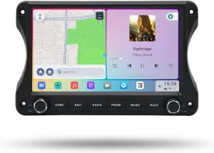 10.2" Car Radio for Jeep Wrangler JL/Gladiator JT 2018-2022, with Carplay & Android Auto, 8 256GB, DTS, HD Video Output, Android 13 Stereo, BT 5.0, Gyroscope, Vivid13