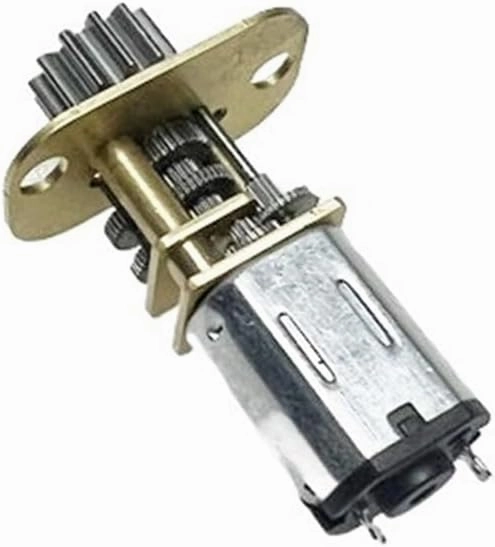 12mm N20 Low Speed High Torque Electric DC 6V 15rpm Metal Gear Motor with Gear Reducer Ratio 1000 for DIY Toy Robot Smart Lock