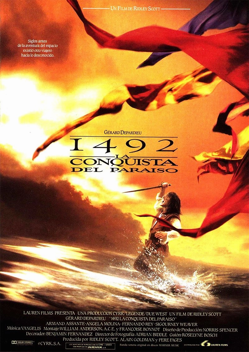 1492 - Conquest of Paradise (1992) ( Fourteen Ninety Two - Conquest of Paradise ) [ Blu-Ray, Reg.A/B/C Import - Spain ]