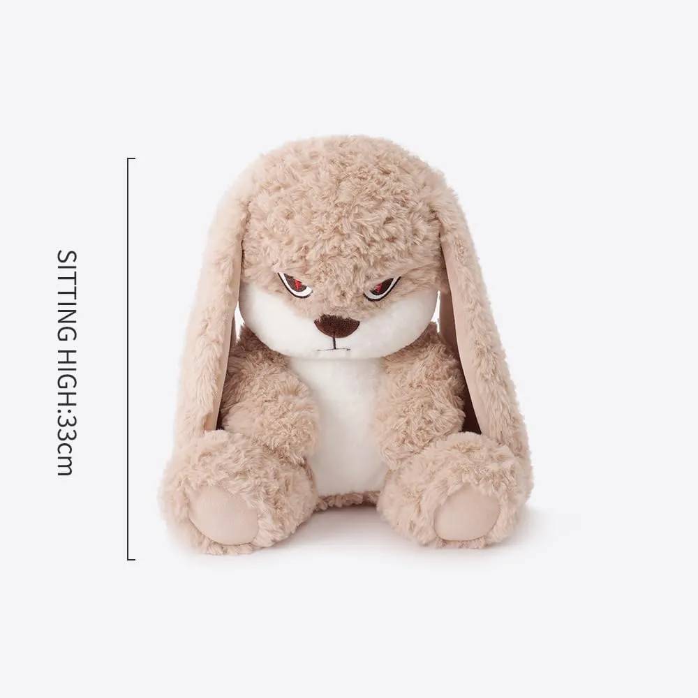 16.5” Soft Plush Bunny - Cute Plush Animals for Kids - Perfect Birthday for Boys and Girls -Huggable Brown Rabbit Plushie