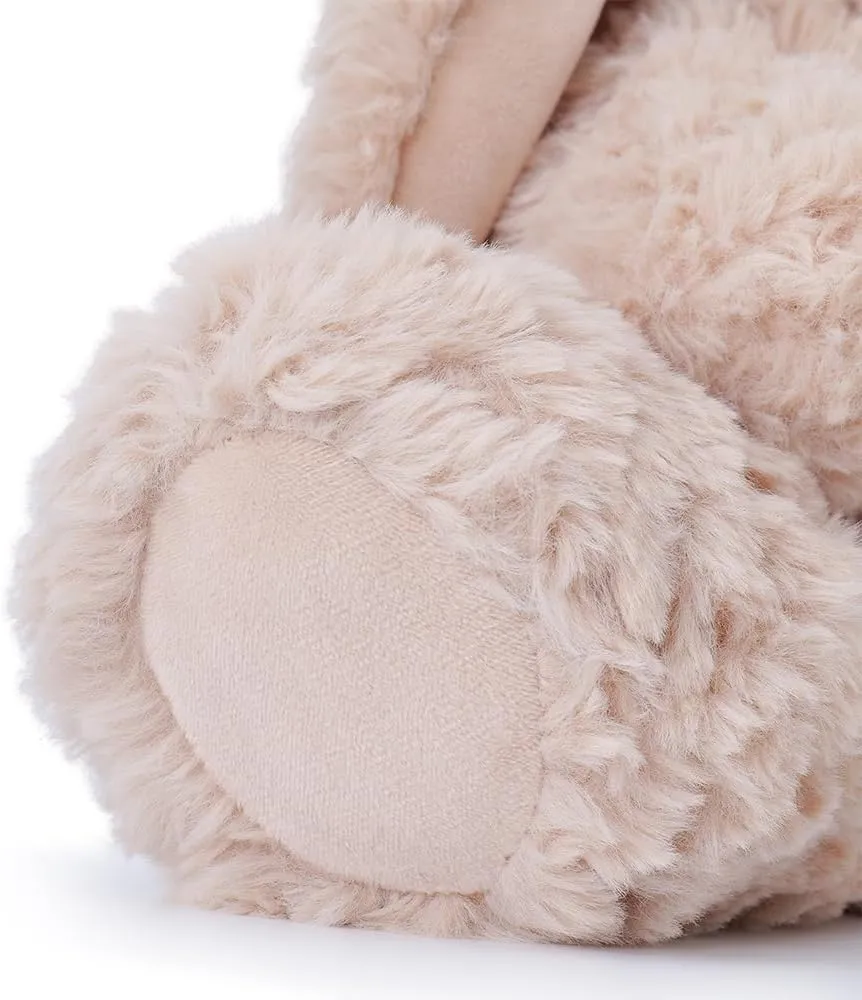 16.5” Soft Plush Bunny - Cute Plush Animals for Kids - Perfect Birthday for Boys and Girls -Huggable Brown Rabbit Plushie