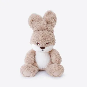 16.5” Soft Plush Bunny - Cute Plush Animals for Kids - Perfect Birthday for Boys and Girls -Huggable Brown Rabbit Plushie