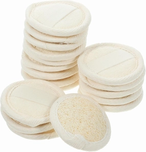 18pcs Makeup Cleansing Set Body Scrubbers Back Scrubber Cleansing Pads Facial Wash Pads Sponge Facial Cleaning Pads