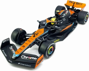 1:24 Scale F1 McLaren MCL60 Model Toy Car Metal Diecast Toy Vehicle, Formula 1 Team 2023 Australian Grand Prix, Lando Norris 4, Toys for Boys Kids Gifts, Men Collection, Home Office Décor, Black