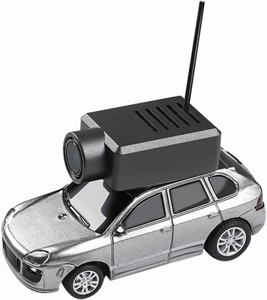 1/64 Scale Mini Remote Control Car for 16 , WL APP-Controlled Fully Proportional RC Drift, FPV Mini RC Car with WiFi Module and 3-Speed Modes, Grey