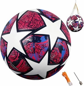2025 League Soccer Ball Graduation Autograph Gift,Premium Boy and Girl Official Match Ball Football, Seamless Stitching, Durable, Indoor, Outdoor, Training, Practice, Playtime and Games
