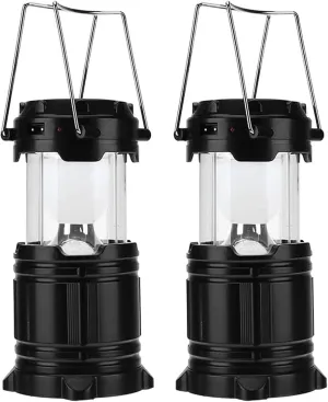 30 LEDs Camping Lights Portable Battery Powered Camping Lantern w/Foldable Hook Waterproof Emergency Camping Lamp Applicable to Outdoor Hurricane Emergency Family Shed