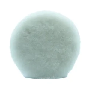 3" White Wool Cutting Pad