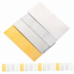 3sets 16pcs Zinc and Copper Anode for Experiments Educational Battery Materials for Science Projects for Classroom Learning and Hands Activities 16pcs*3