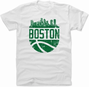 500 LEVEL Boston Shirt - Boston Skyline Ball