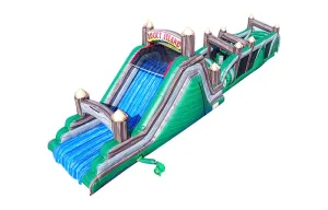 68ft rocky island obstacle
