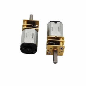 6V/12V DC N20 Gear Motor Electric Micro Metal Engine with Low Speed 10rpm 15rpm for Gearwheel Smart Lock DIY Toy Robot(5_12V)