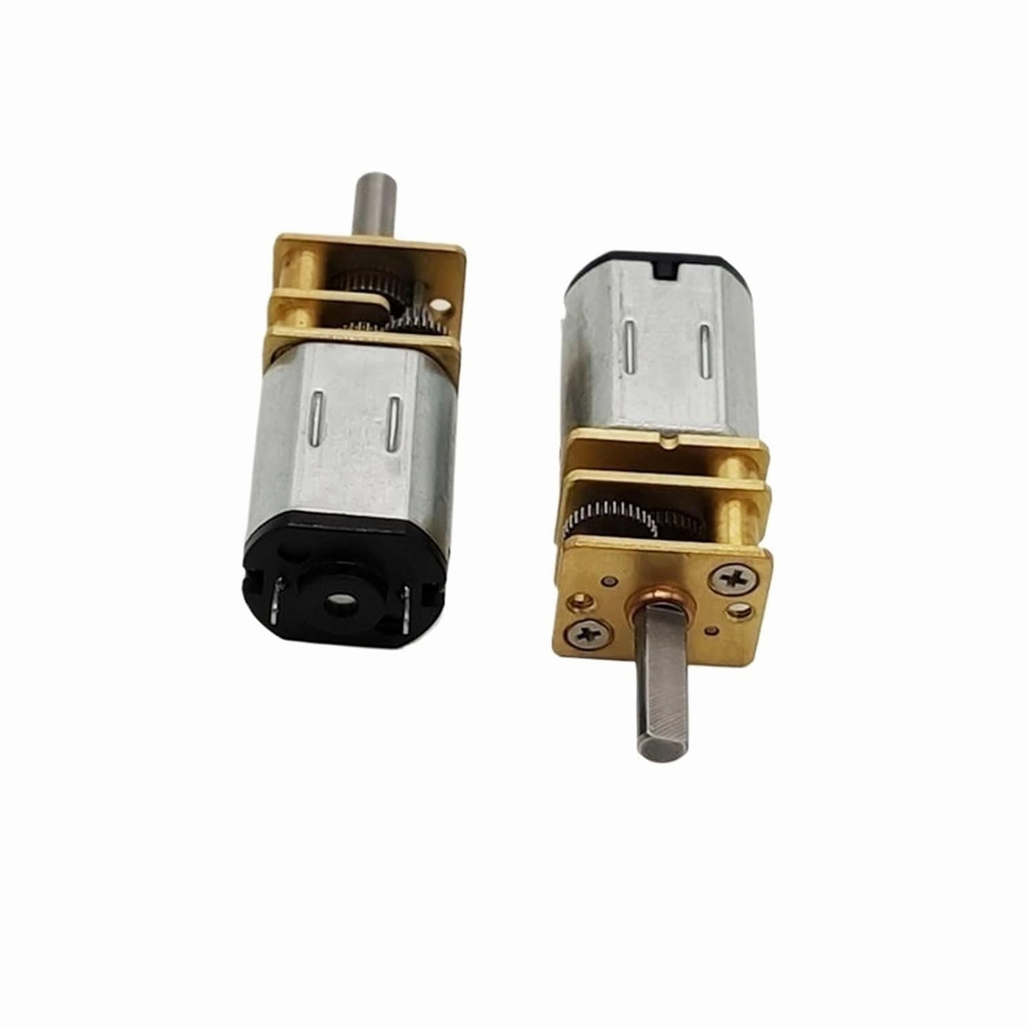 6V/12V DC N20 Gear Motor Electric Micro Metal Engine with Low Speed 10rpm 15rpm for Gearwheel Smart Lock DIY Toy Robot(5_12V)