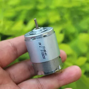 7.4V 15000RPM Mini DC Motor 380 High Speed Carbon Brush Electric Motor with Cooling Fan for RC Boat Model Smart Cars DIY Toys