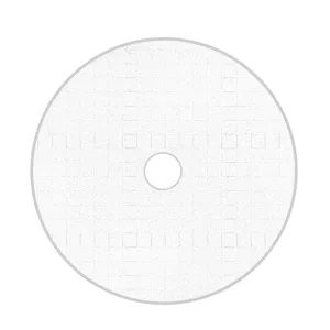 7.5" White Spider-Cut Foam Cutting Pad