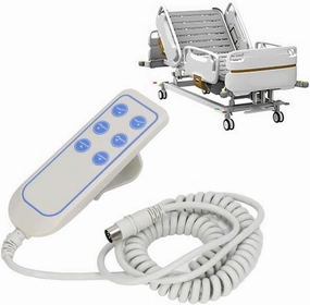 8 Pin Lifting Bed Controller Electric PVC IP66 Wear Resistant Lift Chair Hand Control For Hospital for Folding Bar Control