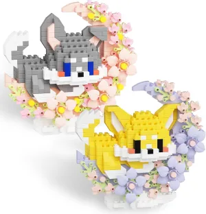 920Pcs 2 in 1 Dog Mini Building Block Set, Mini Micro Little Block for Kids, Small Cute Animals Toys for Kids Prizes, Class Gift Birthday Party Favor for Age Boy Girl