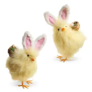 9" Chick with Bunny Ears