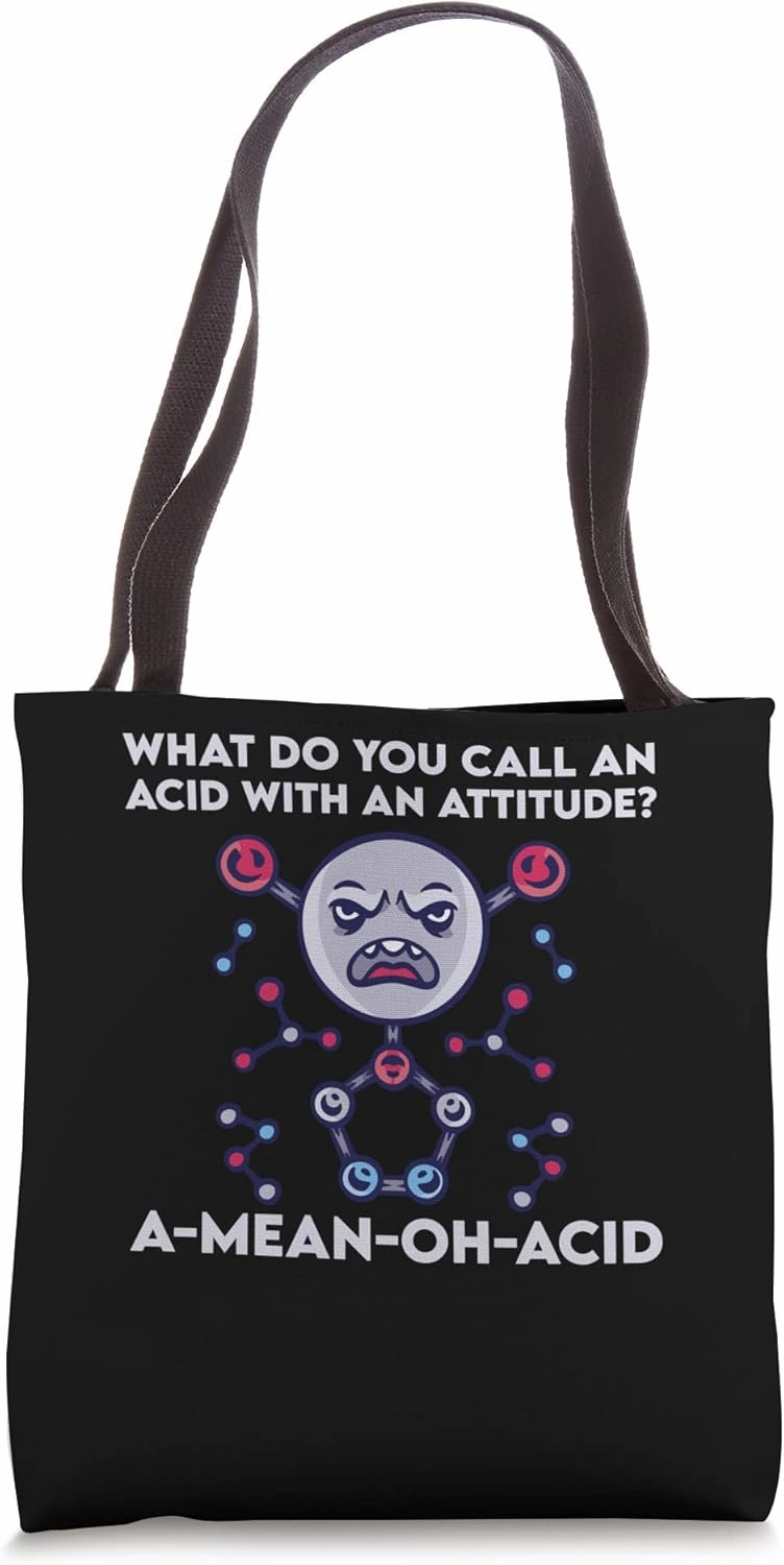 Acid With Attitude Tote Bag