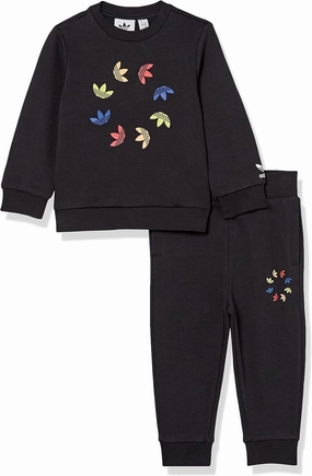 adidas Originals unisex-baby Adicolor Crew Set