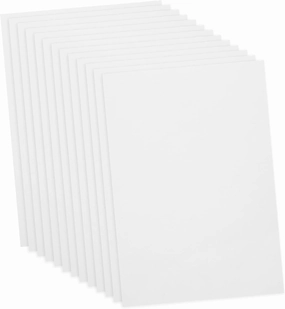 ADOCARN 50Sheets Blank Sketch Paper for Artists and Students Smooth Watercolor Paper for Drawing Supplies for Watercolor and Pencil Use Durable and Easy to Paint