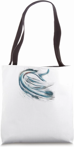 Aerodynamic Boomerang Art Tote Bag