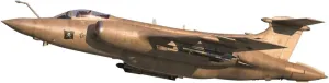 Airfix Model Airplane Kit Gift Set - A06022A Blackburn Buccaneer S.2B Gulf WAR, Plastic Plane Model Kits for Adults & Kids 14 , Skill Level 3, 1:72 Scale WW2 Military Aircraft Models