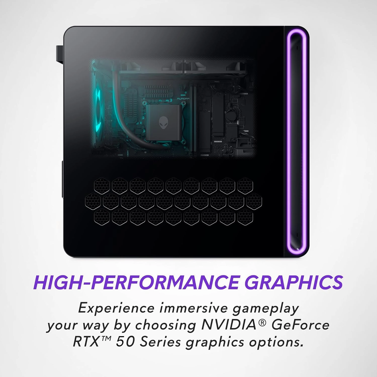 Alienware Aurora R16 Gaming Desktop 2025, Intel 24 Core Ultra 9 285K(AI NPU), RTX 5080 GDDR7(Beat 4090), w/Win 11 Pro & Office License, External DVD Drive, WiFi 7(64GB DDR5 | 8TB SDD | 2TB HDD)