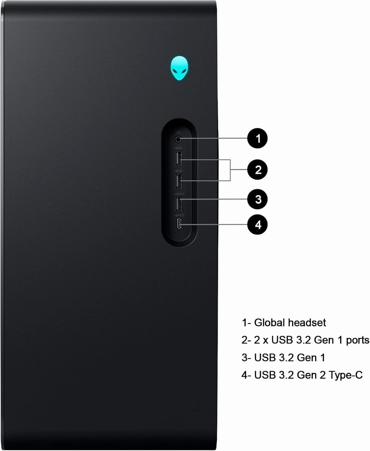 Alienware Aurora R16 Gaming Desktop PC, NVIDIA RTX 4090 24GB GDDR6X, Intel i9 14900KF(Up to 6.0GHz), 64 GB DDR5, 2 TB SSD, AlienFX Liquid Cooling, Wi-Fi 6E, Custom RGB Lights, Win 11 Pro, Office