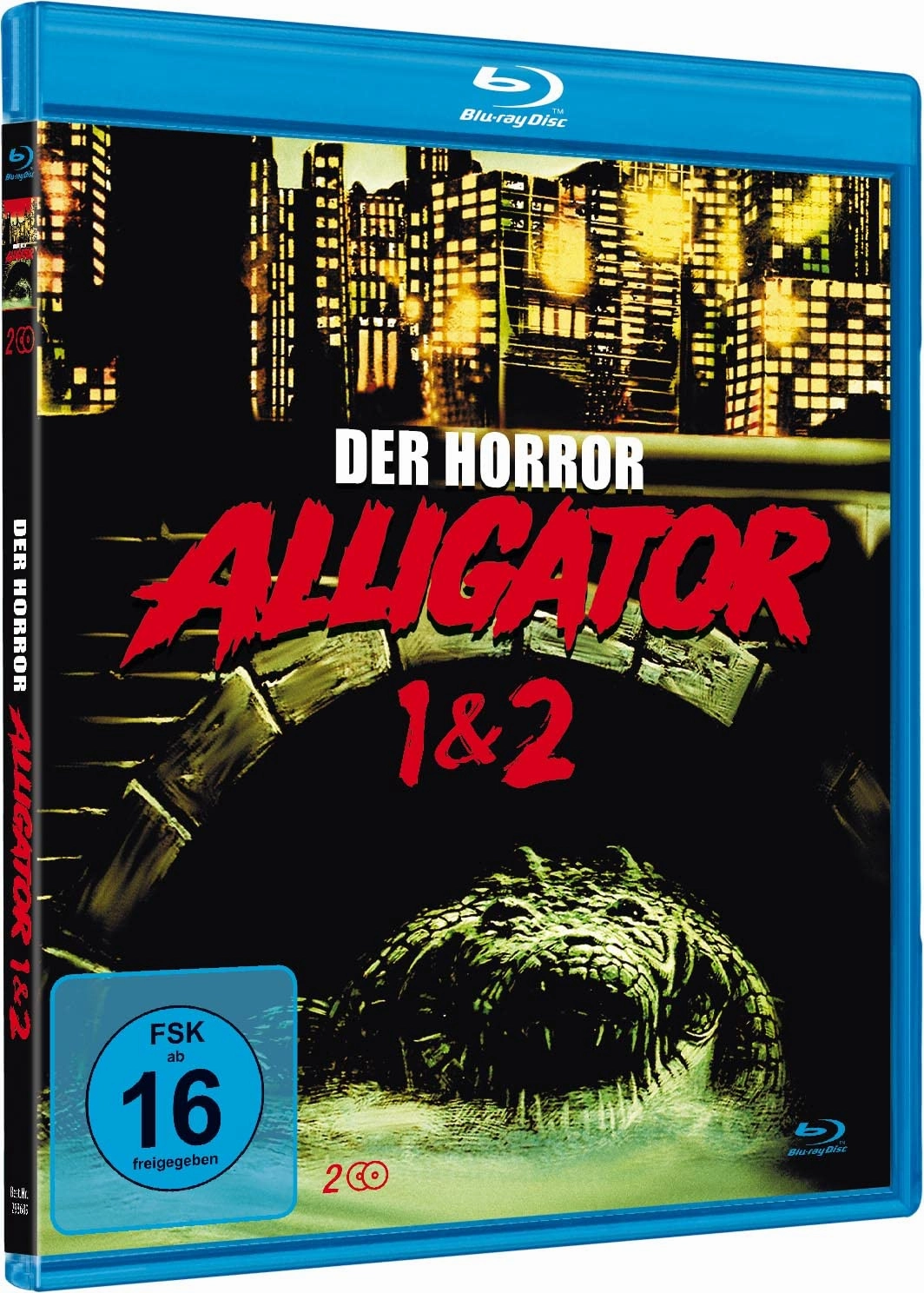 Alligator / Alligator II: The Mutation [ NON-USA FORMAT, Blu-Ray, Reg.B Import - Germany ]