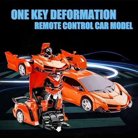 AM3453 Robot Car 8987 Mecha Ares 2 In 1 Distortion Dual Mode Toy