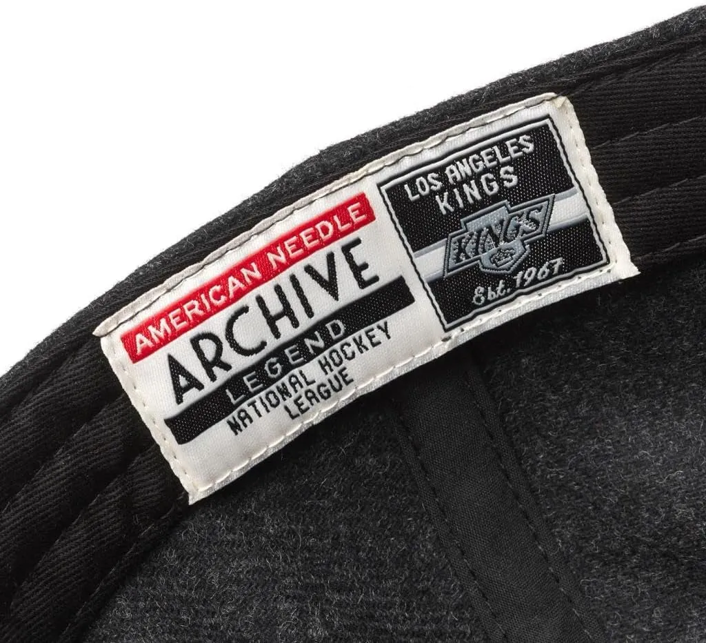 AMERICAN NEEDLE Archive Legend National Hockey League NHL Team Adjustable Buckle Strap Dad Hat