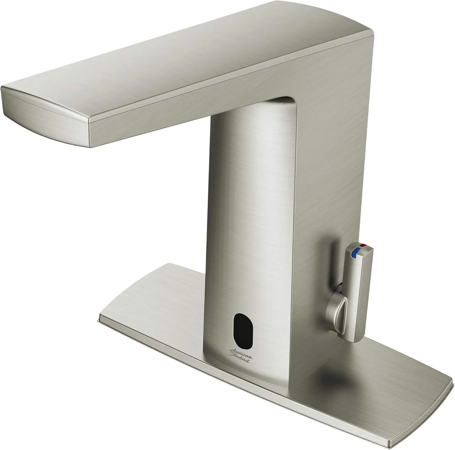 American Standard 7025305.295 Paradigm Selectronic Integrated Faucet with SmarTherm, Battery-Powered, 0.5 gpm, Brushed Nickel