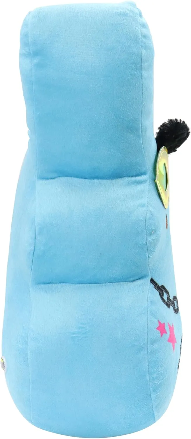 Animal Adventure | Shaggy Bunny Peeps | 15” Collectible Plush | Blue Emo Bunny
