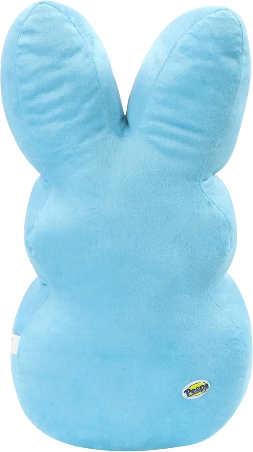 Animal Adventure | Shaggy Bunny Peeps | 15” Collectible Plush | Blue Emo Bunny
