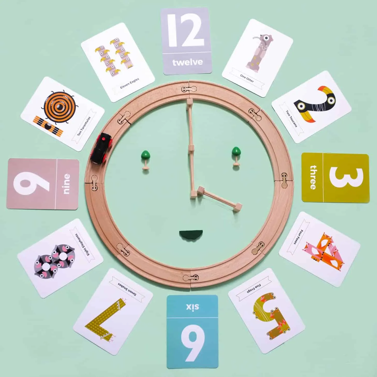 Animal Number Flashcards