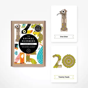 Animal Number Flashcards