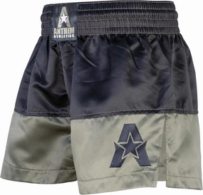 Anthem Athletics Muay Thai Shorts Men, Muay Thai Shorts Women - Kickboxing Short Boxing Trunks 5050 Classic Infinity Resolute