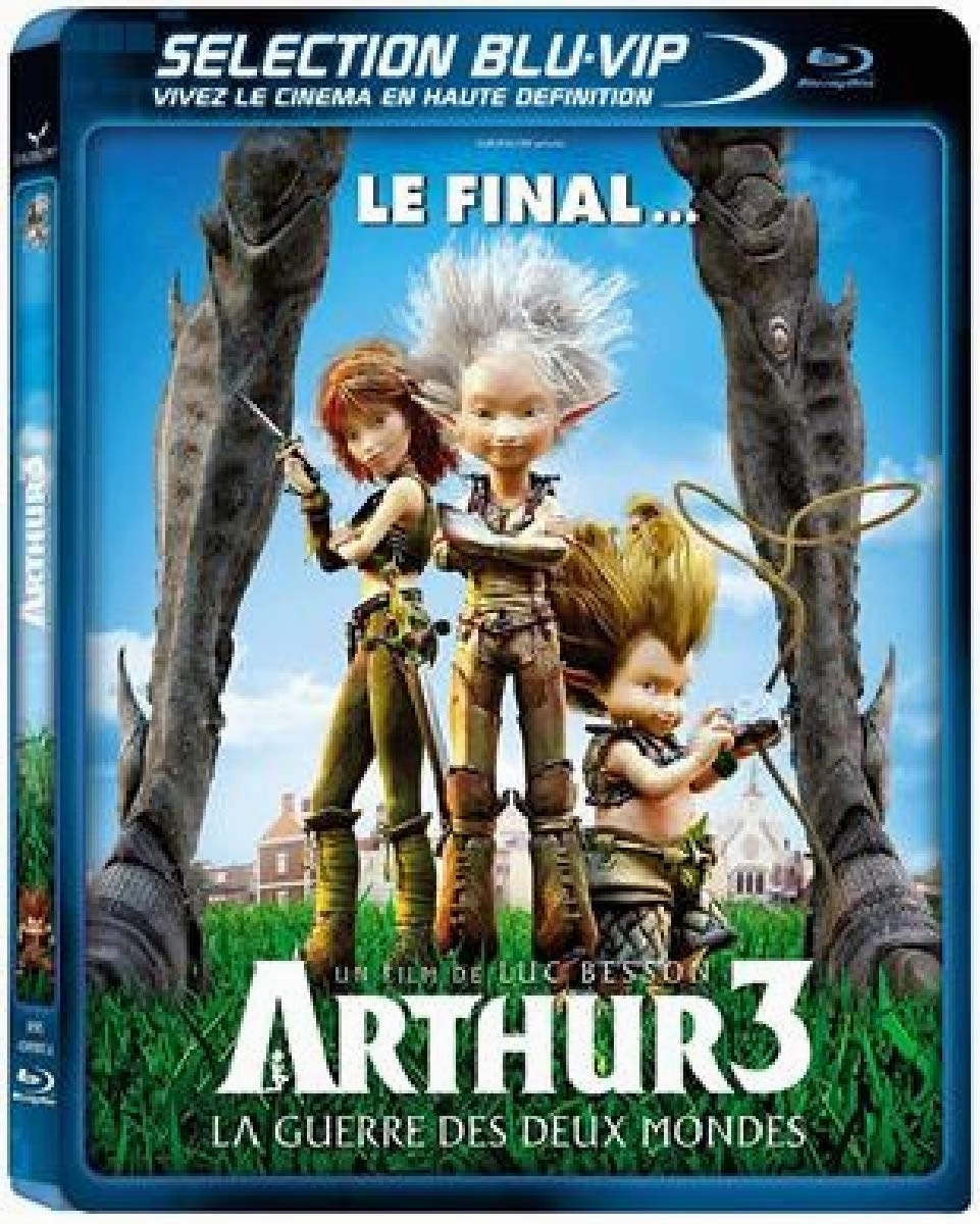 Arthur 3: The War of the Two Worlds (2010) ( Arthur et la guerre des deux mondes ) ( Arthur Three and the Two Worlds War ) [ NON-USA FORMAT, Blu-Ray, Reg.B Import - France ]