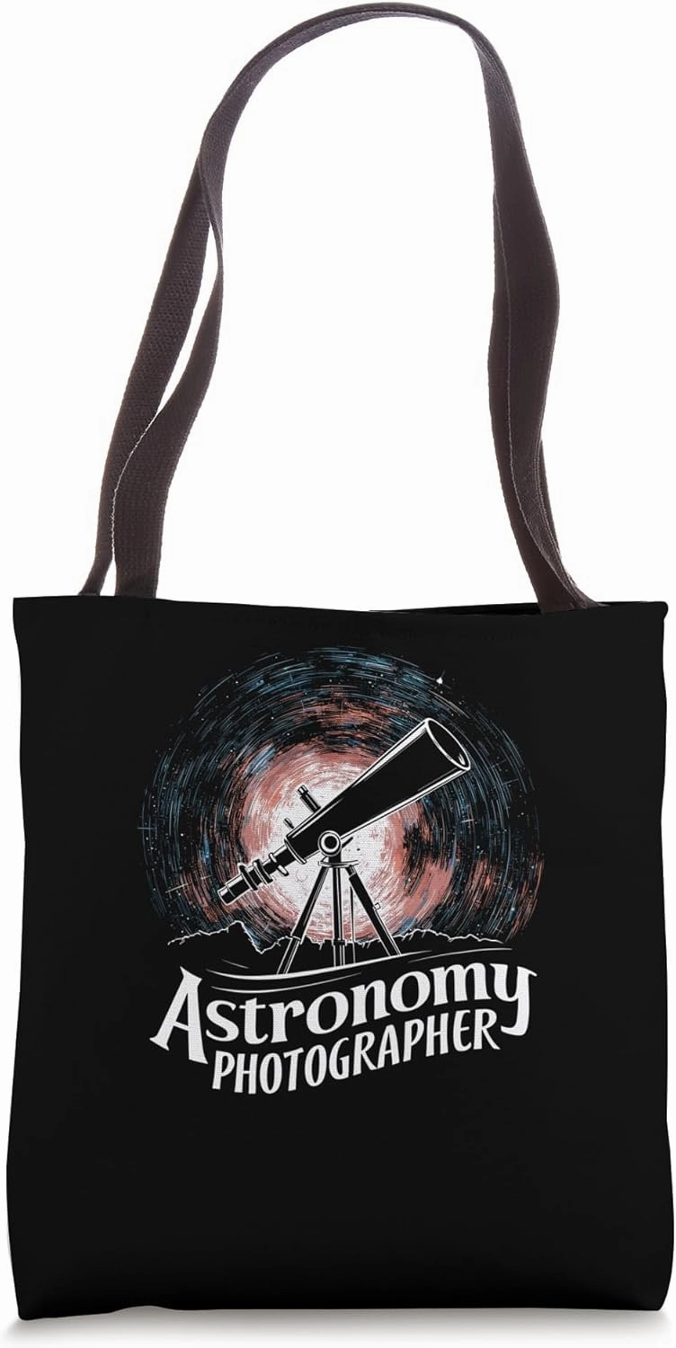 Astronomy Photographer Stargazing Space Telescope Stars Tote Bag