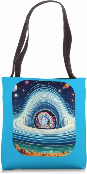 Astrophysicists Time Warp Artistic Funny Tote Bag