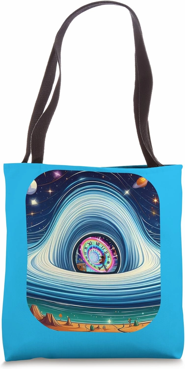 Astrophysicists Time Warp Artistic Funny Tote Bag