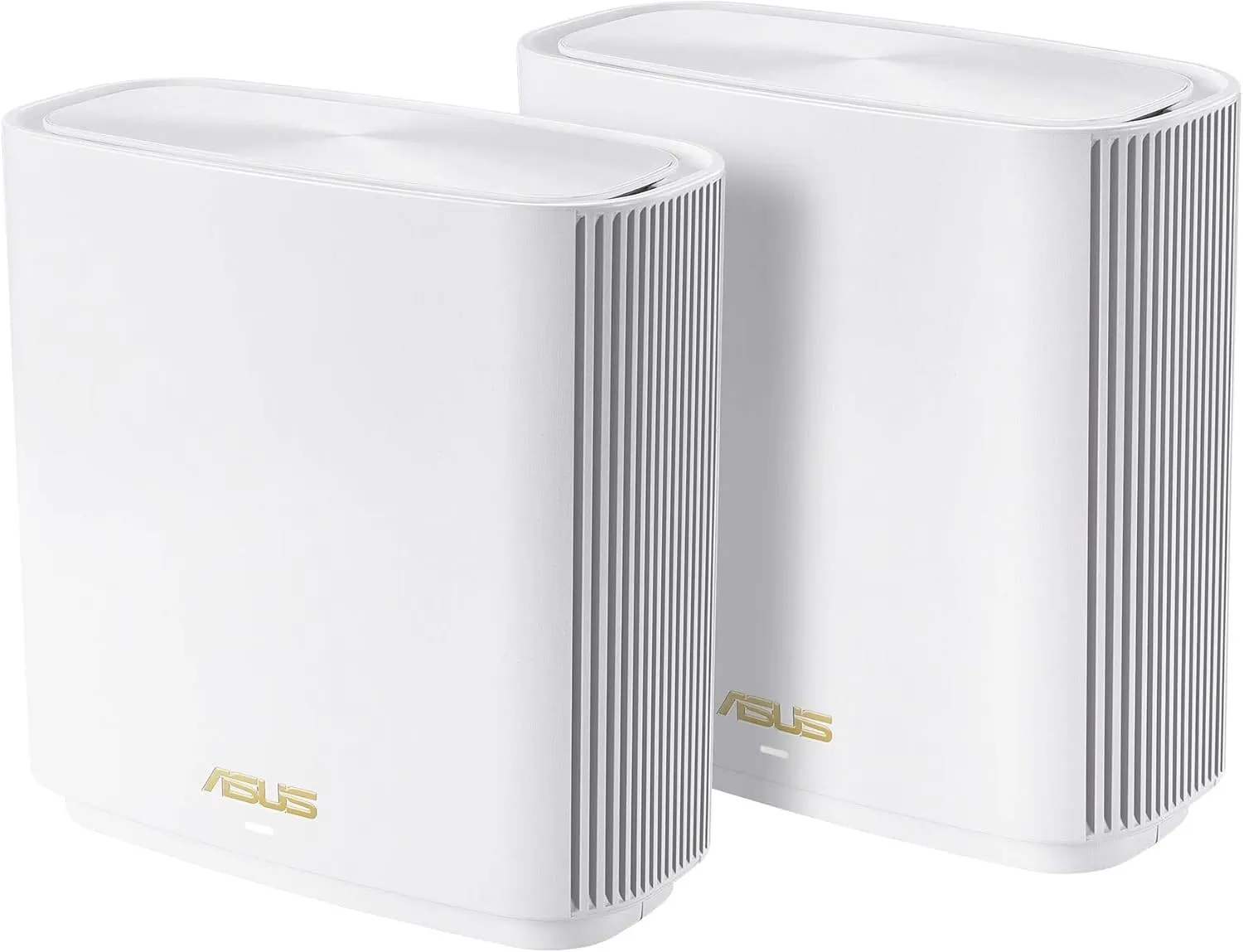 ASUS ZenWiFi XT9 AX7800 Tri-Band WiFi6 Mesh WiFiSystem (2Pack), 802.11ax, up to 5700 sq ft & 6  Rooms, AiMesh, Lifetime Free Internet Security, Parental Controls, 2.5G WAN Port, UNII 4, White