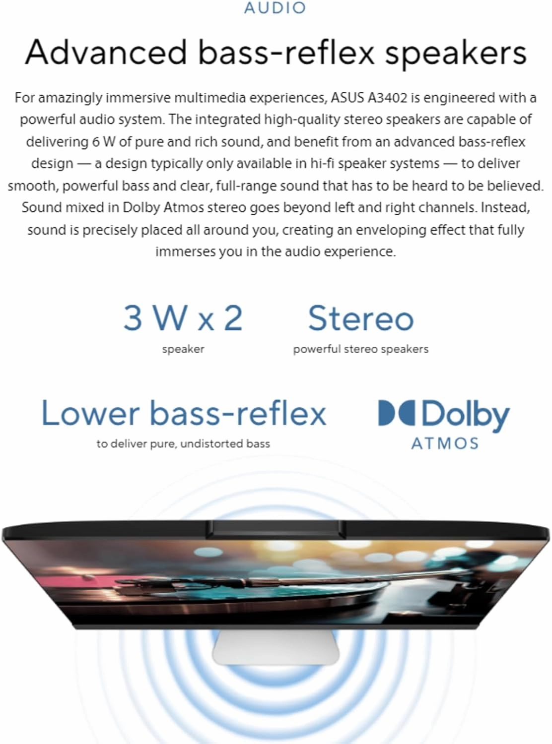 ASUS 23.8 inch All-in-One Desktop A3402, 23.8" FHD Touchscreen, Intel i5-1235U, Intel Iris Xe Graphics, 64 GB RAM, 4 TB SSD, Wi-Fi 6, BT 5.3, 720p Camera, Windows 11 Pro, Office Pro Lifetime