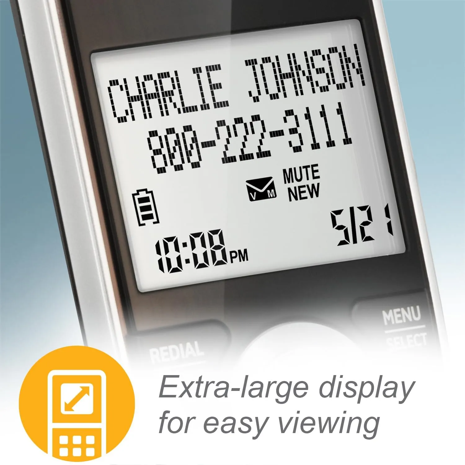 AT&T CL82407 DECT 6.0 4-Handset Cordless Phone for Home with Answering Machine, Call Blocking, Caller ID Announcer, Intercom and Long Range, Silver