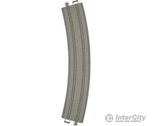 Atlas 15000006 18" Radius Curve Track - Trainkids -- Gray pkg(6) (Enough Sections for a Semicircle)