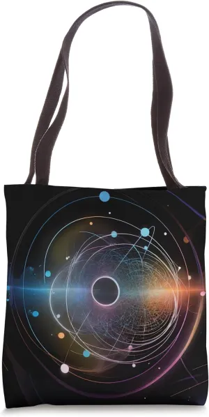 Atomic Nucleus Science Physics DANN Tote Bag