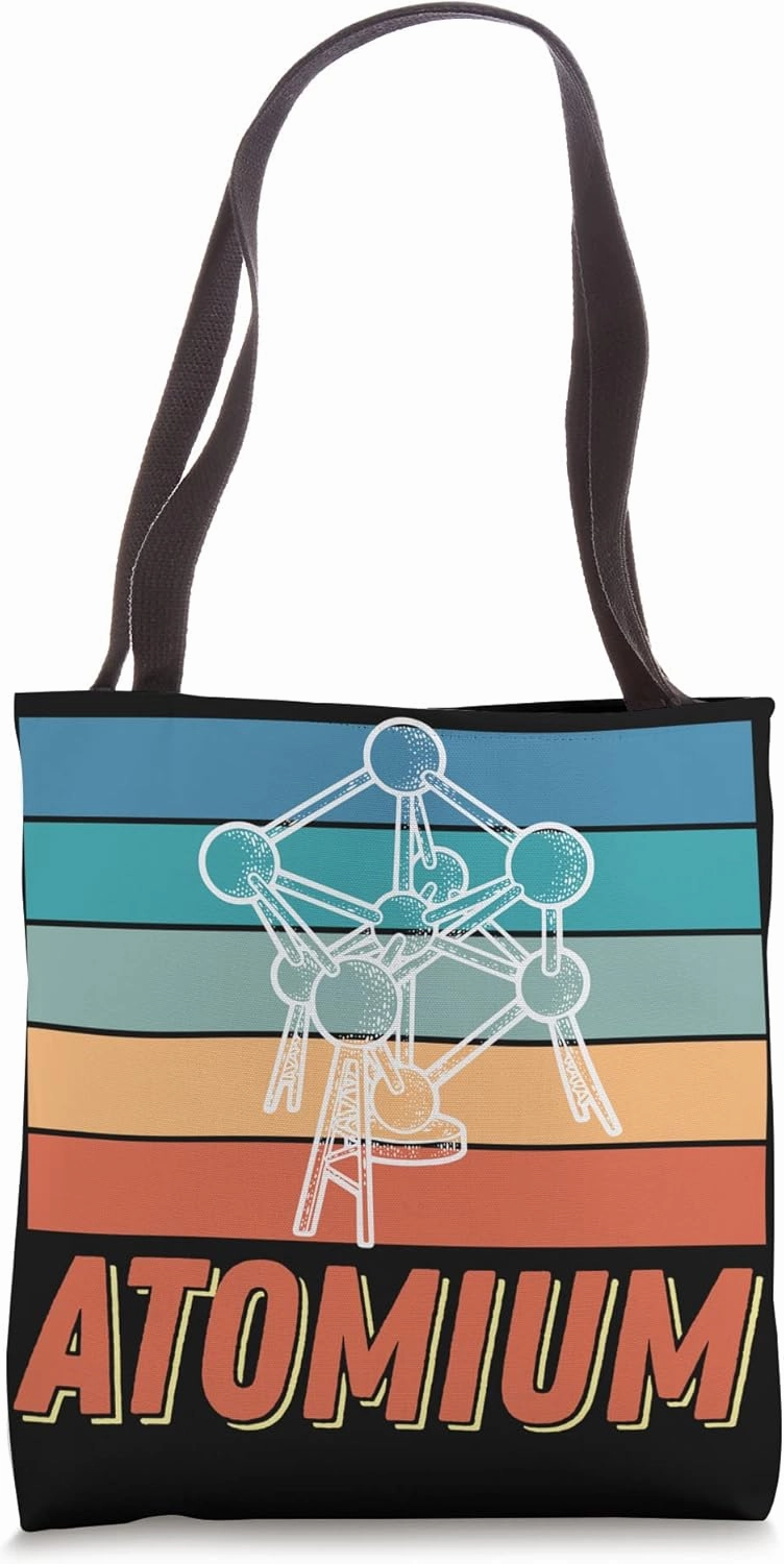Atomium Science Atomic nucleus Physic Atom Physicist Tote Bag