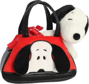 Aurora® Adorable Peanuts® Fancy Pals™ Peek-A-Boo™ Snoopy™ Stuffed Animal - Officially Licensed Toys for All Snoopy Fans - Nostalgic Gift for Adults and Birthday Celebrations - 7 Inches